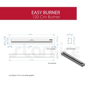 120'lik Easy Burner