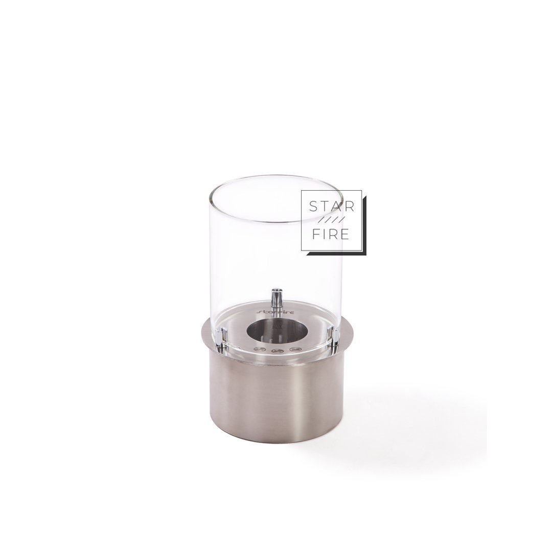 17,5'luk Yuvarlak Burner (Camlı)